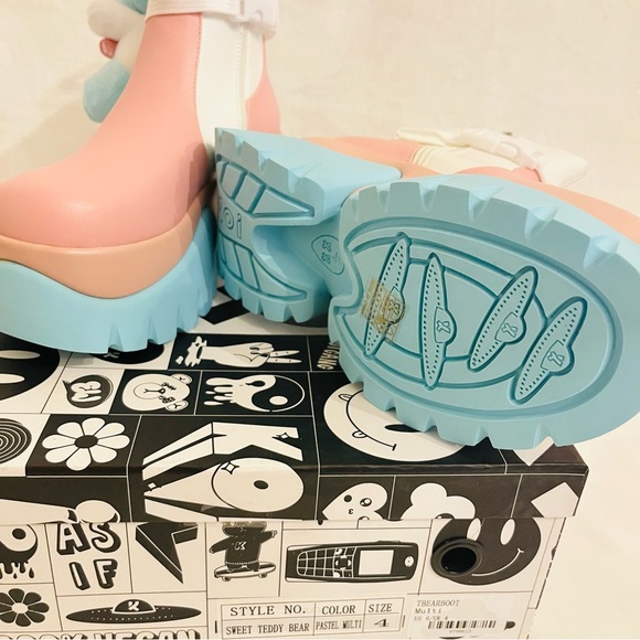Koi Footwear Shoes Melanie Martinez X Koi Footwear Teddy Bear Boots